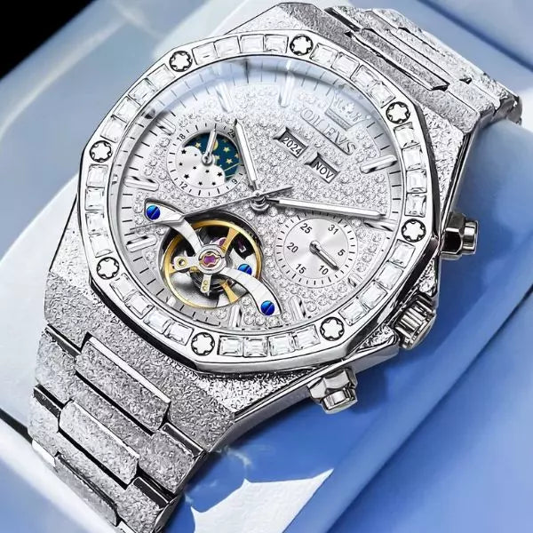 Mechanical Watch Bournemouth Silver UK