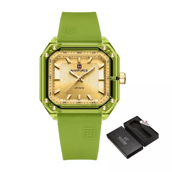 Woman Watch Green