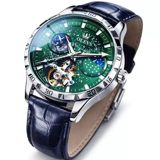 Automatic Watch Chesterfield Skin Green