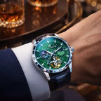 Automatic Watch Chesterfield Skin Green Infinity Watches UK