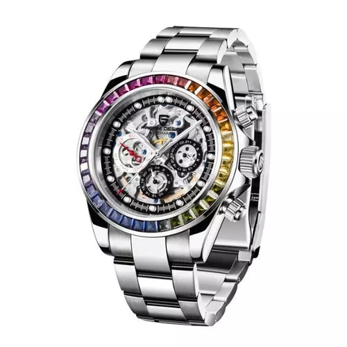 Automatic Watch Truro Rainbow Circle Infinity Watches UK