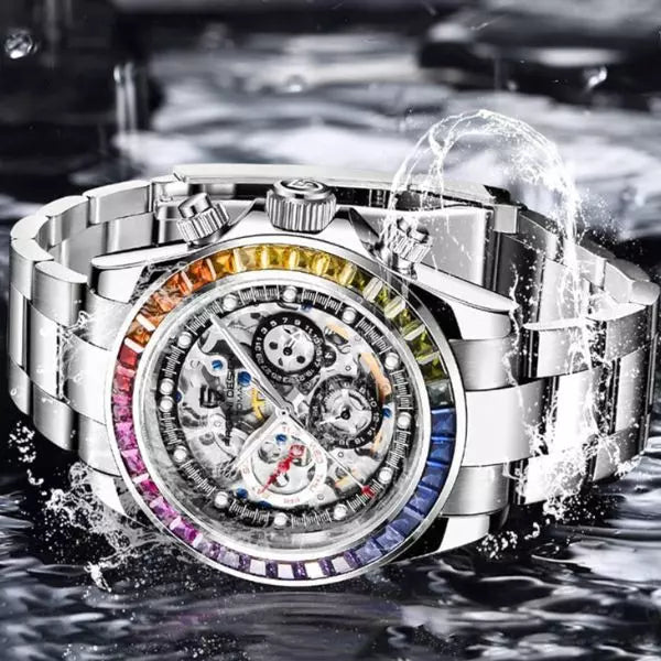 Automatic Watch Truro Rainbow Waterproof
