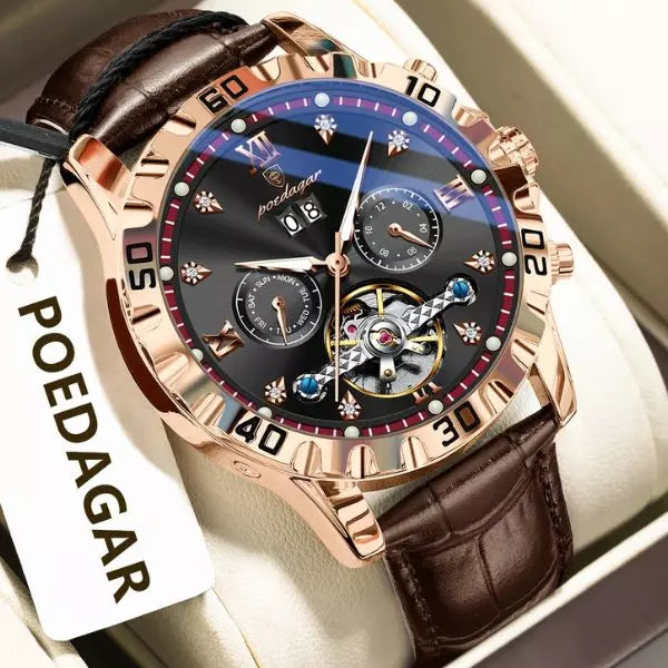 Automatic Watch Westminster Gold Red