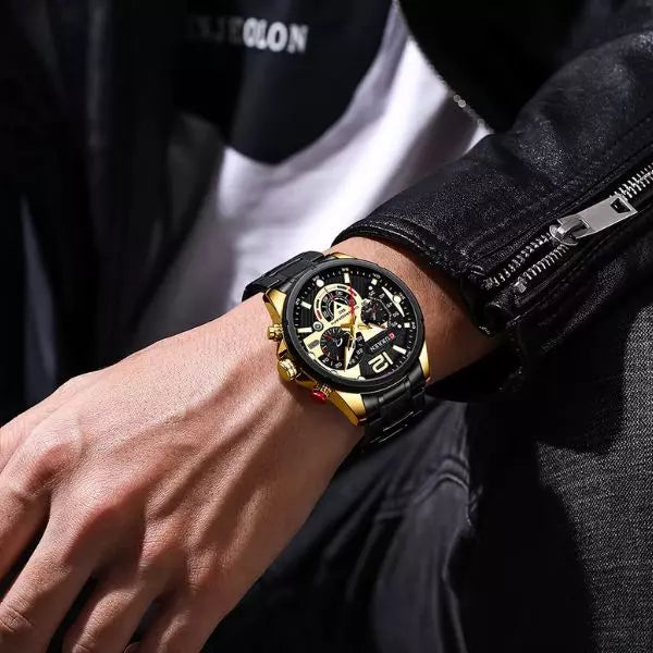 Chronograph Watch Birmingham Black