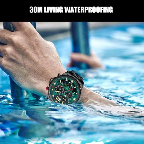 Chronograph Watch Birmingham Waterproof