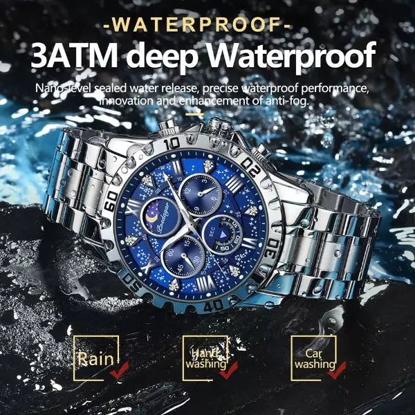 Chronograph Watch Bristol Waterproof