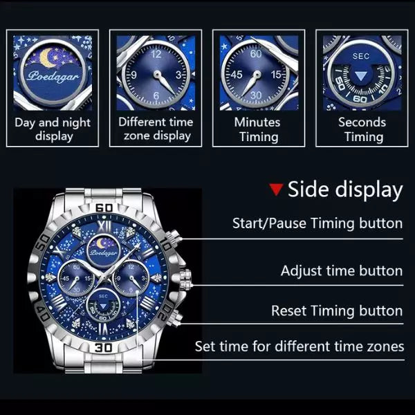 Chronograph Watch Bristol Details