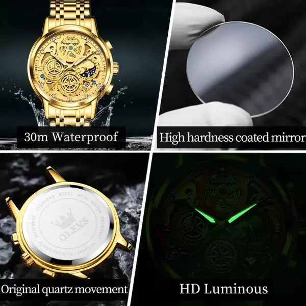 Infinity Watches Chronograph Watch Details