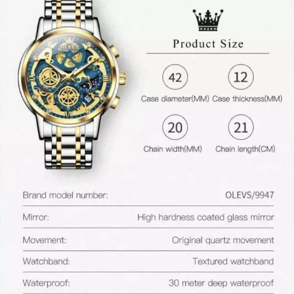 Infinity Watches Glasgow Blue
