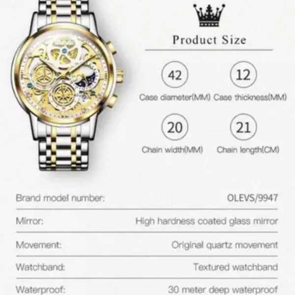 Infinity Watches Glasgow White