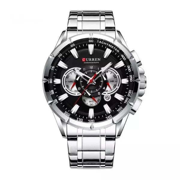 Chronograph Watch London Black