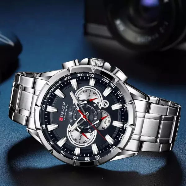 Chronograph Watch London Blue