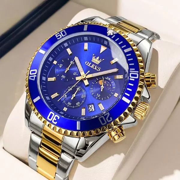 Chronograph Watch Blue