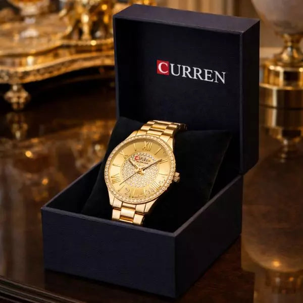 Ladies Watch Nottingham Golden Box UK