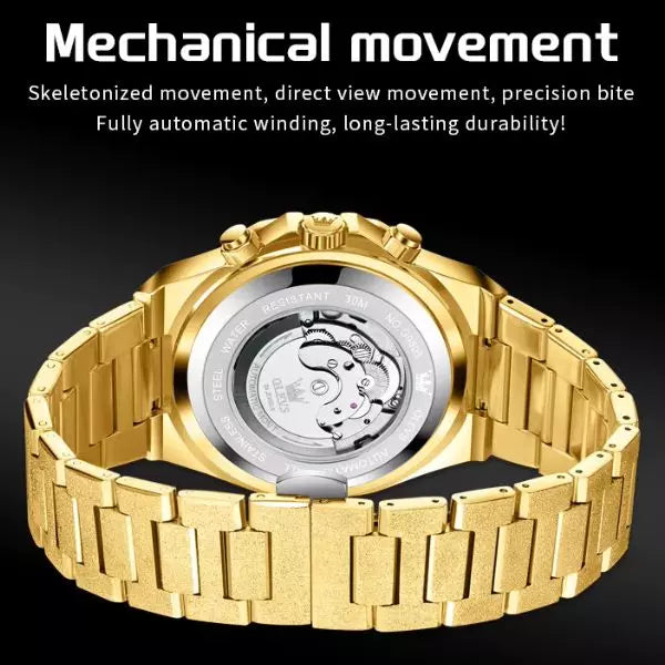 Mechanical Watch Gold