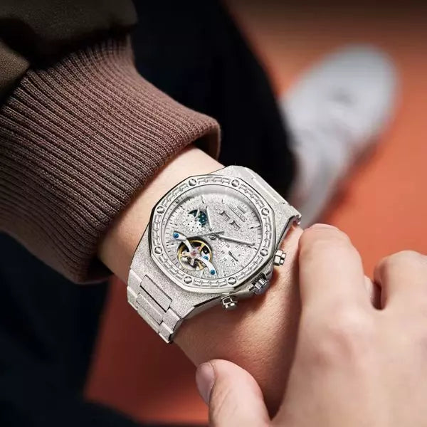 Mechanical Watch Bournemouth Silver