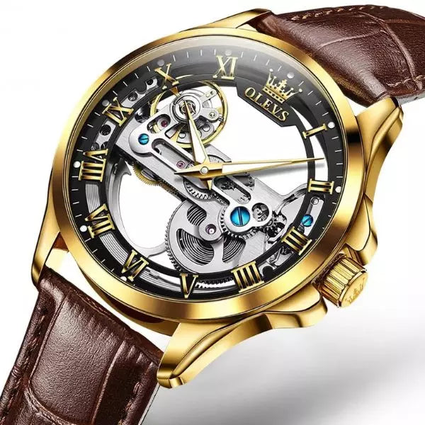 Mechanical Watch Lincon Black