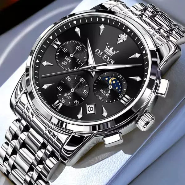 Quartz Watch Cornwall Silver Back