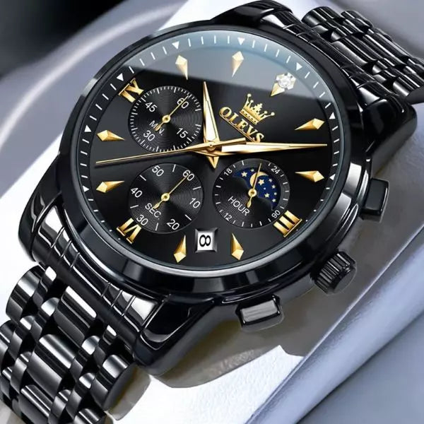 Quartz Watch Cornwall Black