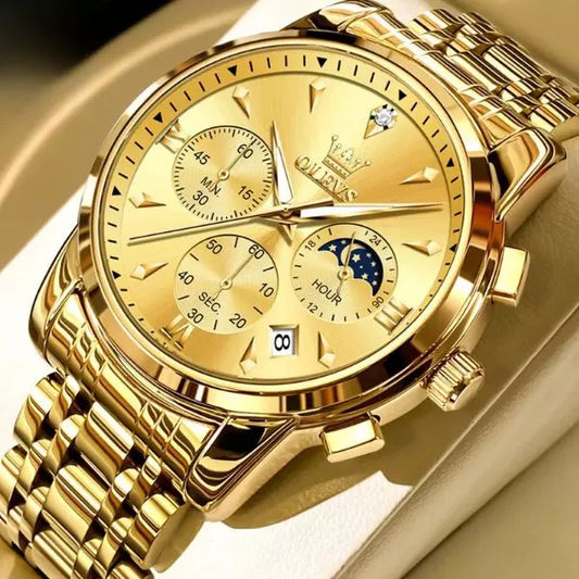 Quartz Watch Cornwall Gold