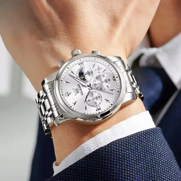 Quartz Watch Cornwall Silver