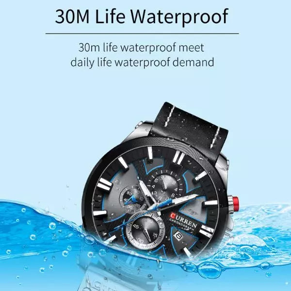 Men Watch Waterproof