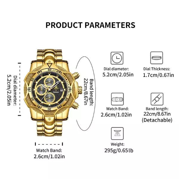 Quartz Watch Paddington Details