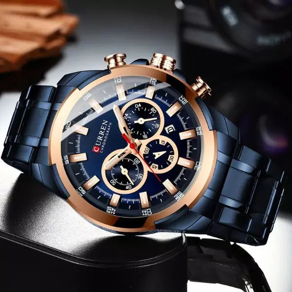 Quartz Watch Blue
