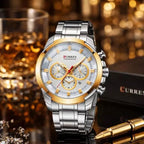 Quartz Watch Rutland Silver White Box Infinity Watches Uk