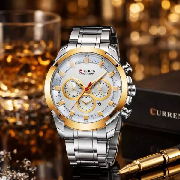 Quartz Watch Rutland Silver White Box Infinity Watches Uk