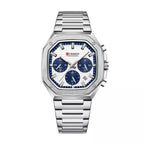 Quartz Watch Surrey Silver Blue