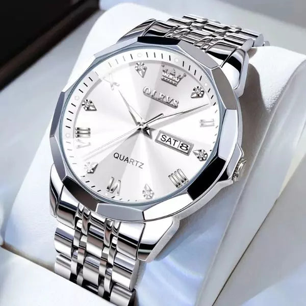 Quartz Watch Warwick Silver