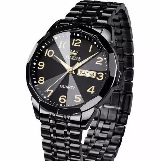 Quartz Watch Warwick A-All Black Infinity Watches UK