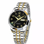 Quartz Watch Warwick A-Gold Black Infinity Watches UK
