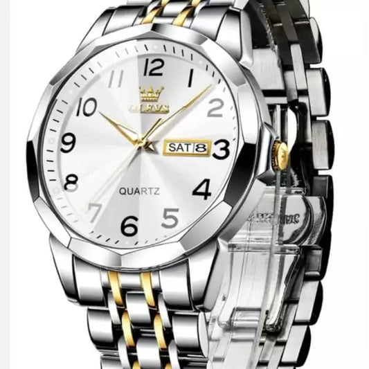 Quartz Watch Warwick A-Gold White Infinity Watches UK