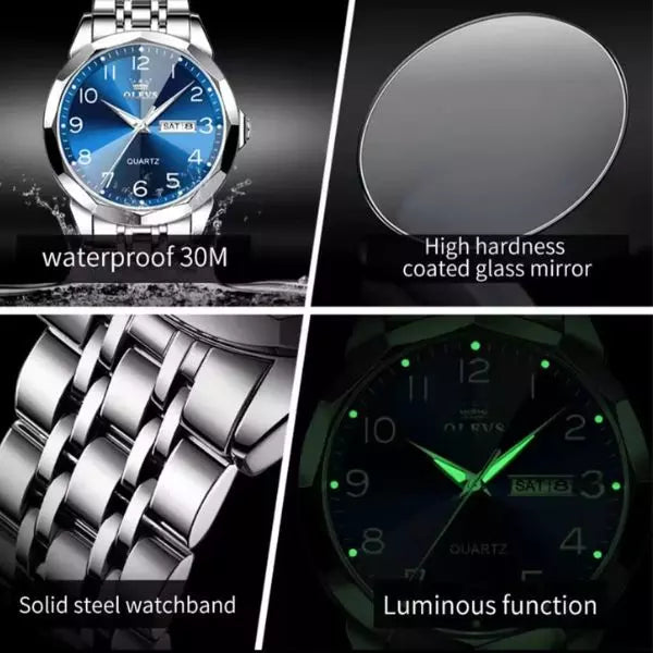 Quartz Watch Waterproof