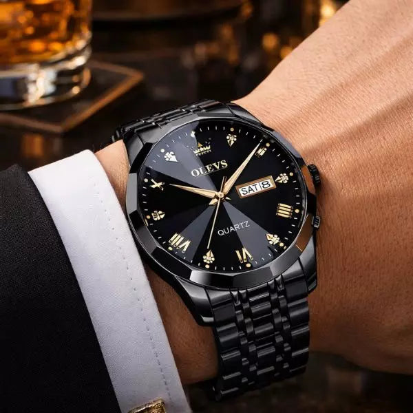 Quartz Watch Warwick All Black