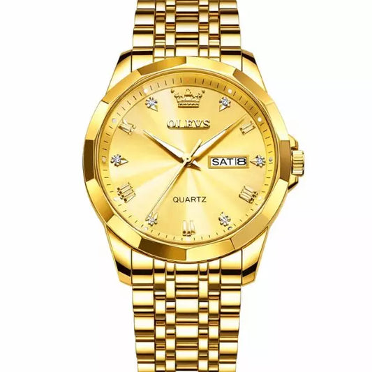 Quartz Watch Warwick All Gold infinity Watches UK