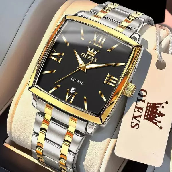 Quartz Watch Yorkhill Silver Black