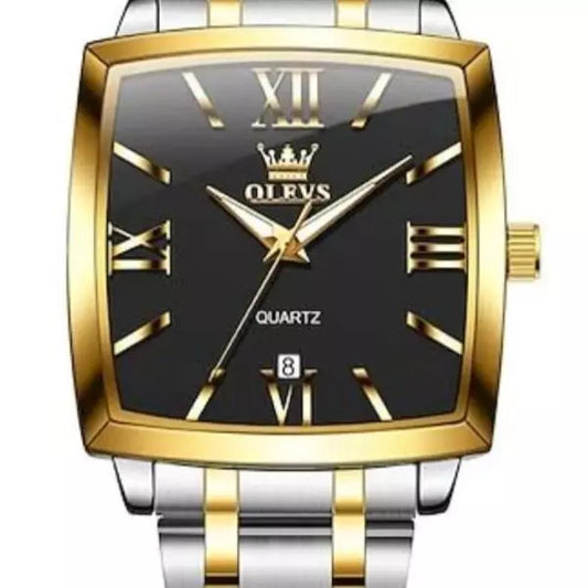 Quartz Watch Yorkhill Gold Black