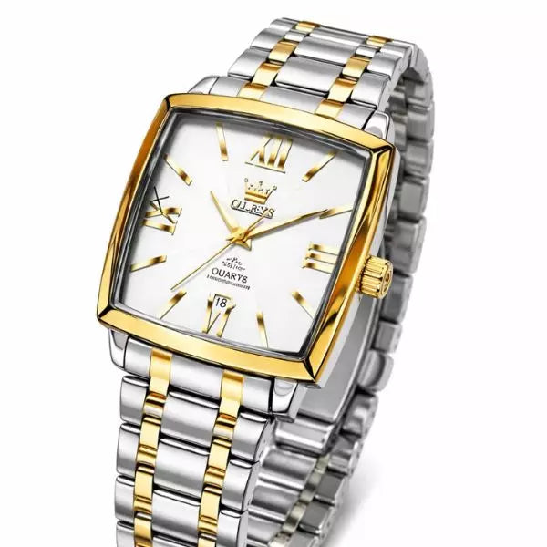 Quartz Watch Yorkhill Gold White UK