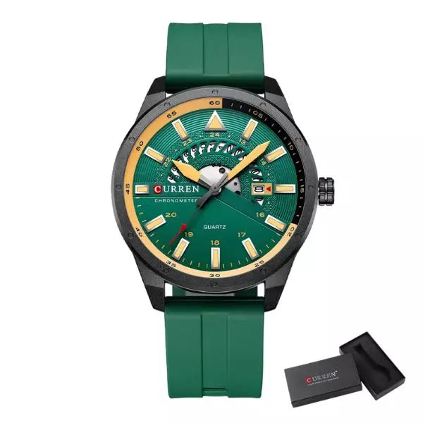 Quartz Watch Yorkshire Green