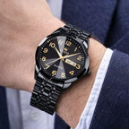Quartz Watch Warwick  Black  For Men