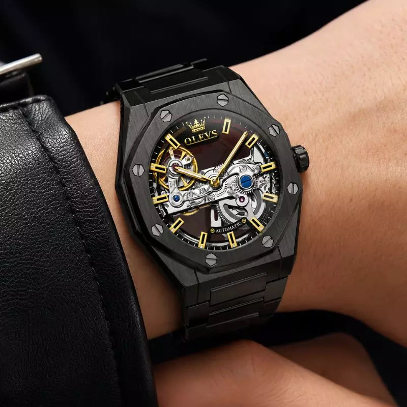 Automatic Watch Harrogate Black