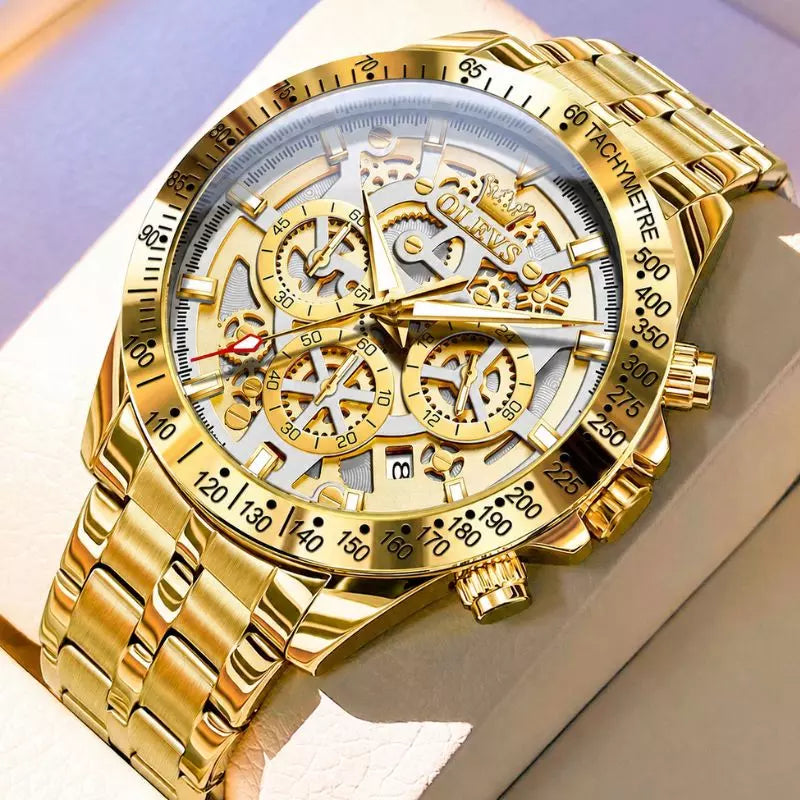 Chronograph Watch Windsor Silver