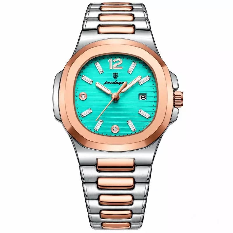 Ladies Watch Rochester Gold Mint Blue
