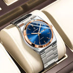 Quartz Watch Dover Gold Blue