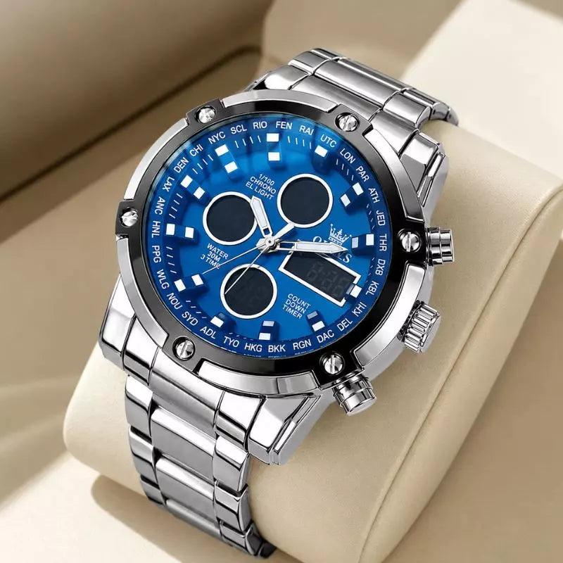 Quartz Watch Preston Blue