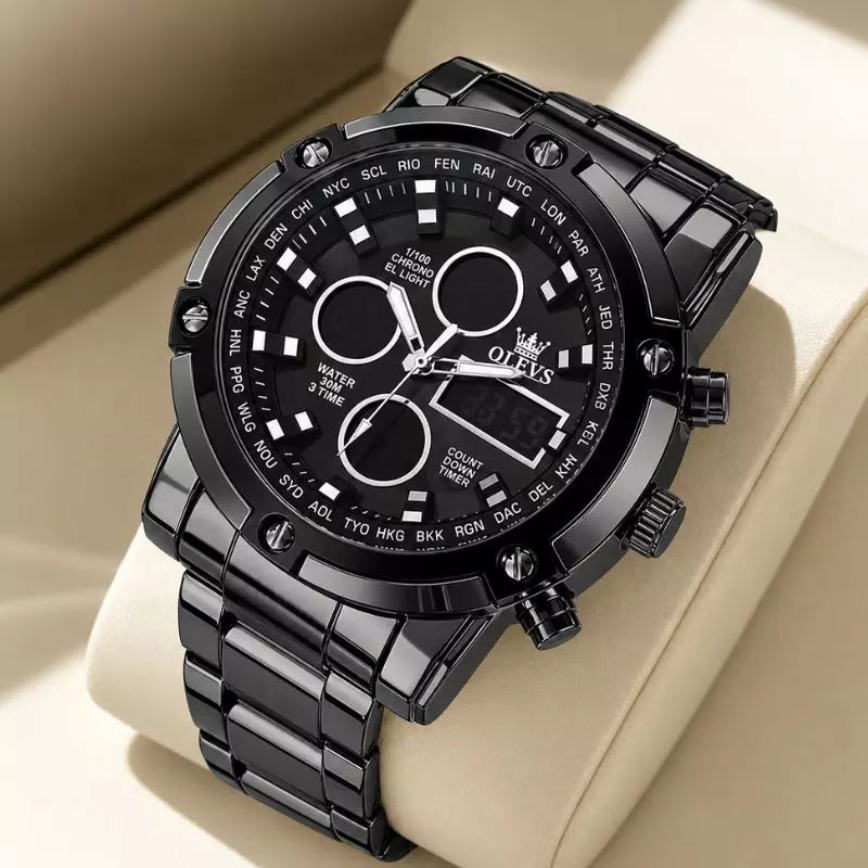 Quartz Watch Preston Black
